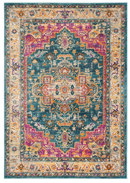 Safavieh Madison Mad202M Blue / Multi Vintage / Distressed Area Rug