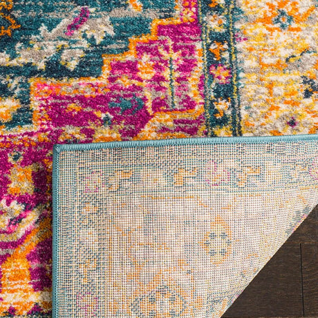 Safavieh Madison Mad202M Blue / Multi Rugs.