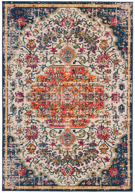 Safavieh Madison Mad447A Ivory/Orange Rug.