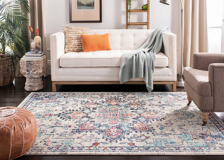 Safavieh Madison Mad473B Cream/Blue Rug.