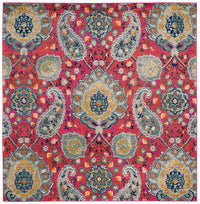 Safavieh Madison Mad600A Fuchsia / Gold Area Rug