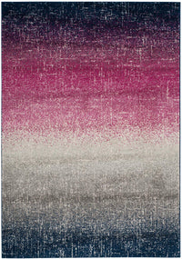 Safavieh Madison Mad601M Fuchsia / Navy Area Rug