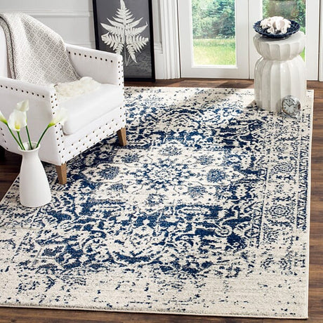 Safavieh Madison Mad603D Cream / Navy Rugs.