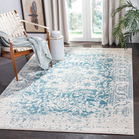 Safavieh Madison Mad603J Teal / Ivory Vintage / Distressed Area Rug