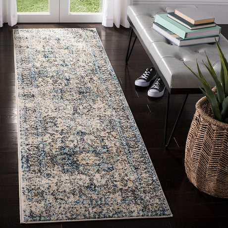 Safavieh Madison Mad603K Turquoise/Ivory Rug.