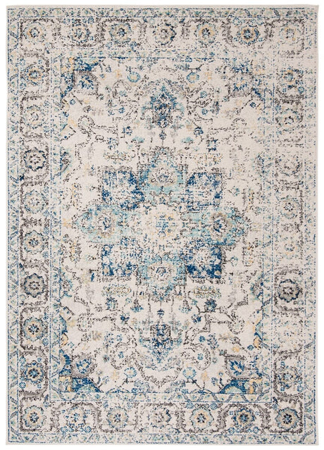 Safavieh Madison Mad603K Turquoise/Ivory Rug.