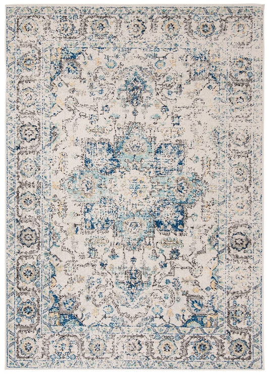 Safavieh Madison Mad603K Turquoise / Ivory Vintage / Distressed Area Rug