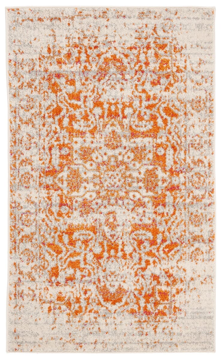 Safavieh Madison Mad603P Orange / Ivory Vintage / Distressed Area Rug