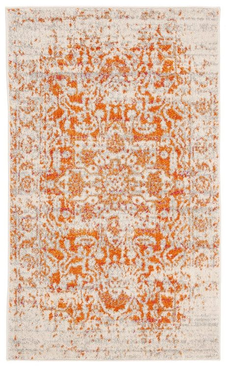 Safavieh Madison Mad603P Orange/Ivory Rug.