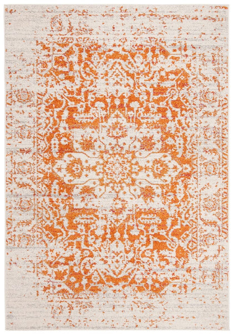 Safavieh Madison Mad603P Orange/Ivory Rug.