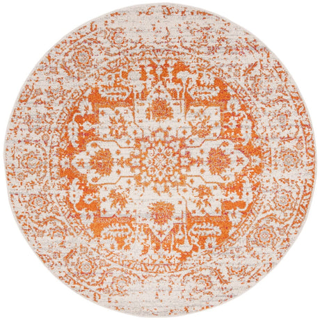 Safavieh Madison Mad603P Orange/Ivory Rug.