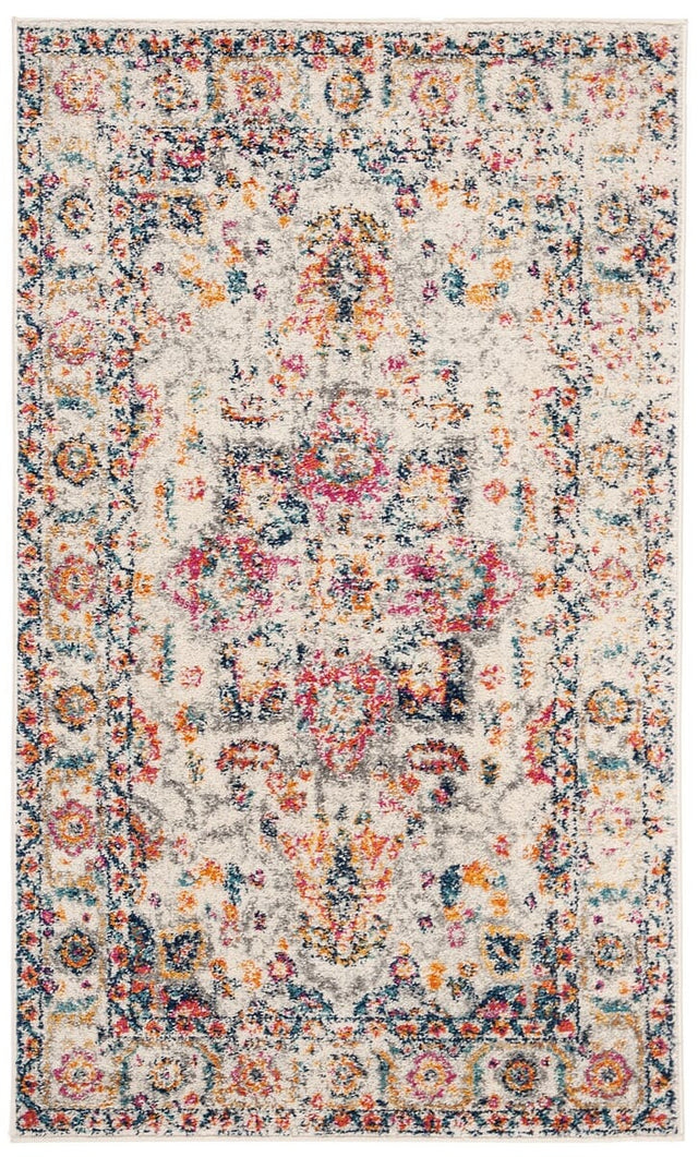 Safavieh Madison Mad603R Fuchsia/Ivory Rug.