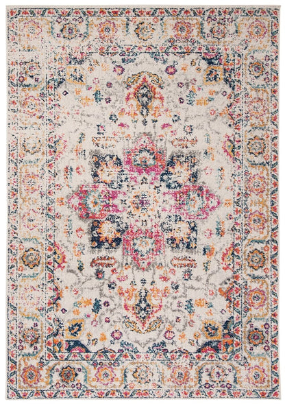 Safavieh Madison Mad603R Fuchsia / Ivory Vintage / Distressed Area Rug