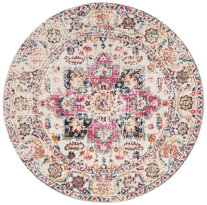 Safavieh Madison Mad603R Fuchsia / Ivory Vintage / Distressed Area Rug