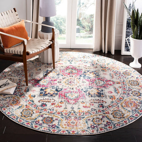 Safavieh Madison Mad603R Fuchsia/Ivory Rug.