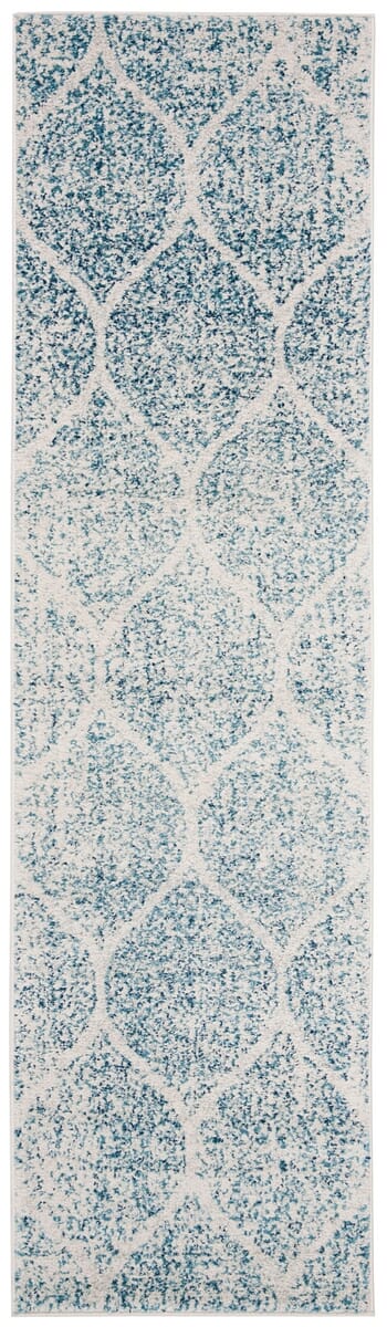 Safavieh Madison Mad604E Cream / Turquoise Damask Area Rug