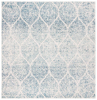 Safavieh Madison Mad604E Cream / Turquoise Damask Area Rug