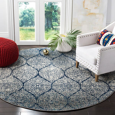 Safavieh Madison Mad604G Navy/Silver Rug.