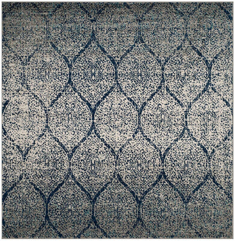 Safavieh Madison Mad604G Navy/Silver Rug.