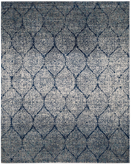 Safavieh Madison Mad604G Navy/Silver Rug.