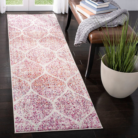 Safavieh Madison Mad604R Cream/Fuchsia Rug.