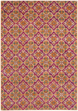 Safavieh Madison Mad605A Fuchsia / Gold Rugs.