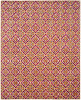 Safavieh Madison Mad605A Fuchsia / Gold Rugs.