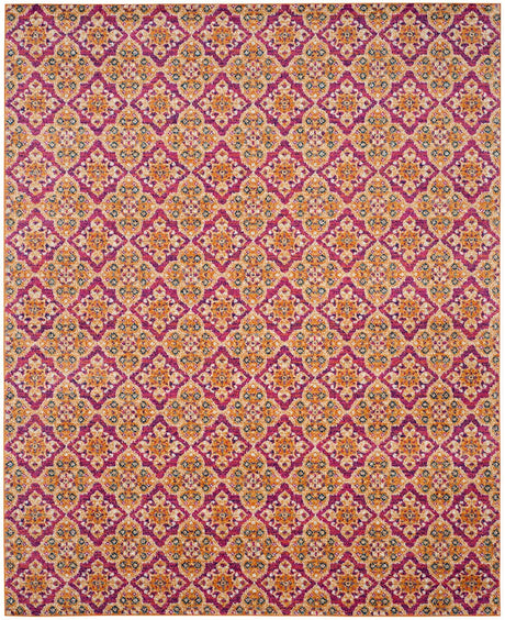 Safavieh Madison Mad605A Fuchsia / Gold Rugs.