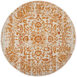 Safavieh Madison Mad607K Cream/Orange Rug.