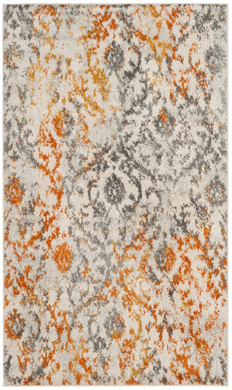 Safavieh Madison Mad608K Cream / Orange Rugs.