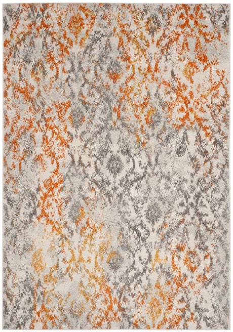 Safavieh Madison Mad608K Cream / Orange Rugs.