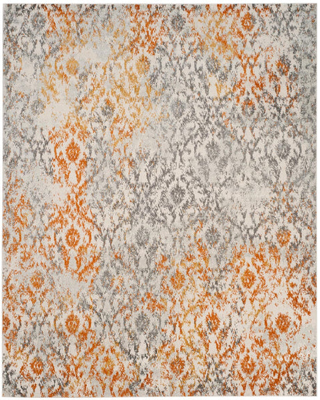 Safavieh Madison Mad608K Cream / Orange Rugs.