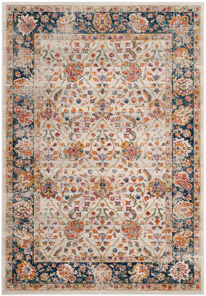 Safavieh Madison Mad609D Cream / Navy Area Rug