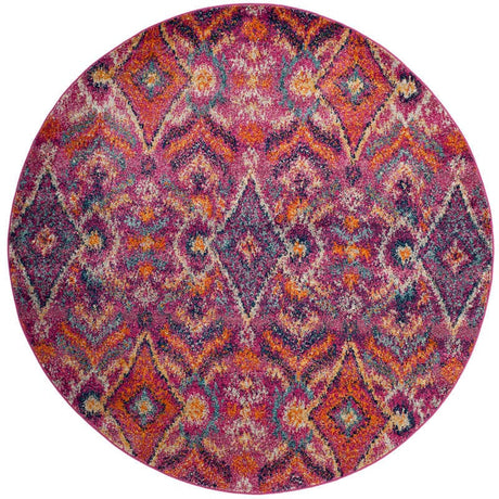 Safavieh Madison Mad610M Fuchsia / Multi Rugs.