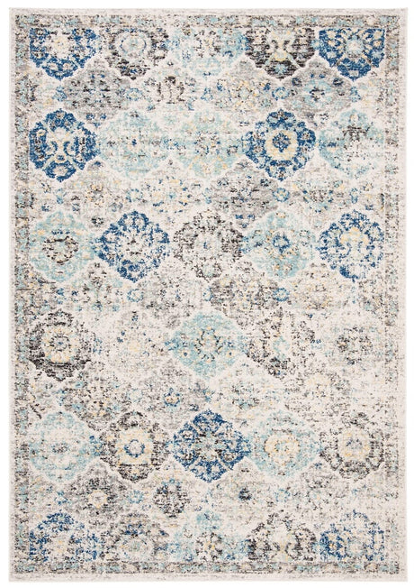 Safavieh Madison Mad611A Ivory/Aqua Rug.