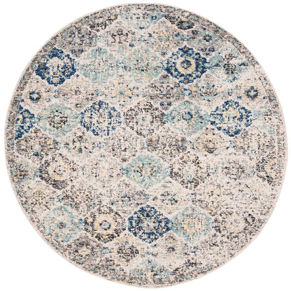 Safavieh Madison Mad611A Ivory / Aqua Vintage / Distressed Area Rug