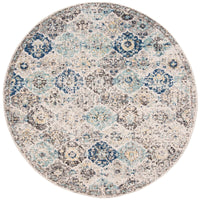 Safavieh Madison Mad611A Ivory / Aqua Vintage / Distressed Area Rug