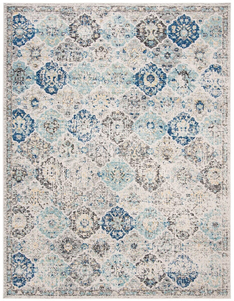 Safavieh Madison Mad611A Ivory/Aqua Rug.