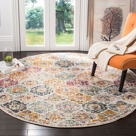 Safavieh Madison Mad611B Cream / Multi Rugs.