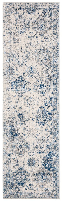 Safavieh Madison Mad611C White / Royal Blue Vintage / Distressed Area Rug