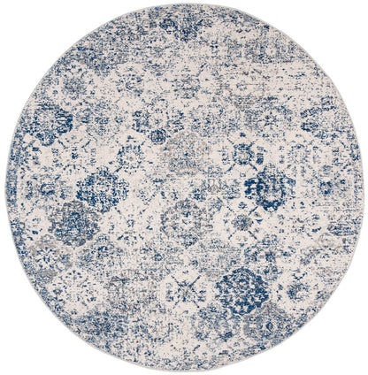 Safavieh Madison Mad611C White / Royal Blue Vintage / Distressed Area Rug