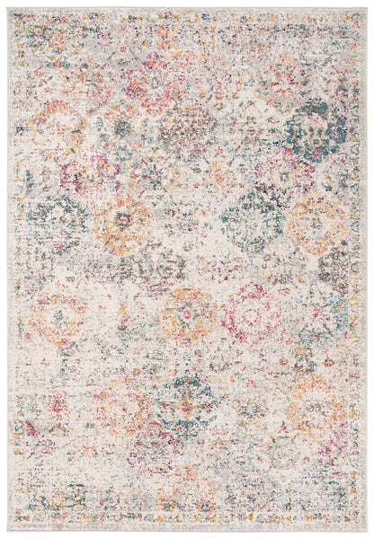 Safavieh Madison Mad611F Grey / Gold Vintage / Distressed Area Rug