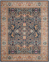 Safavieh Madison Mad612D Navy / Creme Rugs.