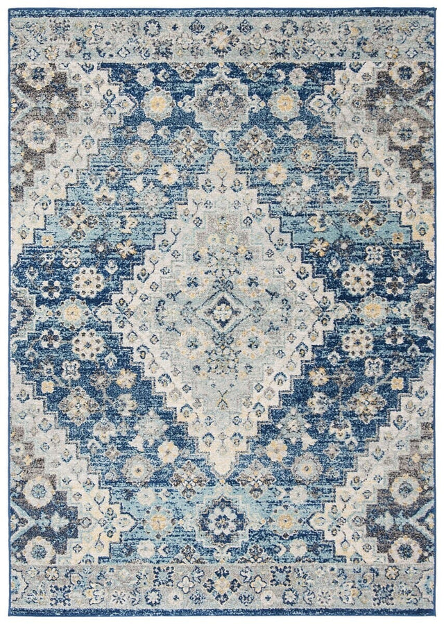 Safavieh Madison Mad616N Navy / Creme Rugs.