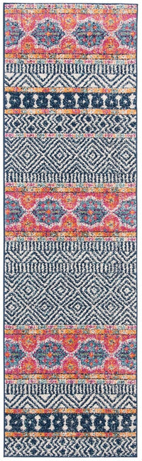 Safavieh Madison Mad797N Navy / Ivory Moroccan Area Rug