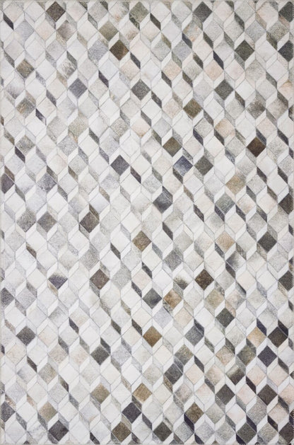 Loloi Maddox Mad-02 Grey / Mocha Geometric Area Rug