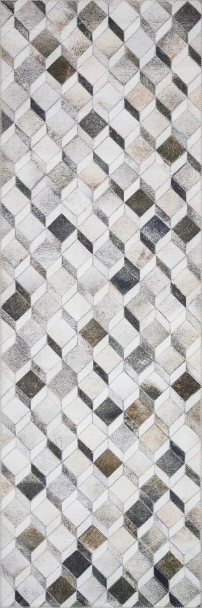 Loloi Maddox Mad-02 Grey / Mocha Geometric Area Rug