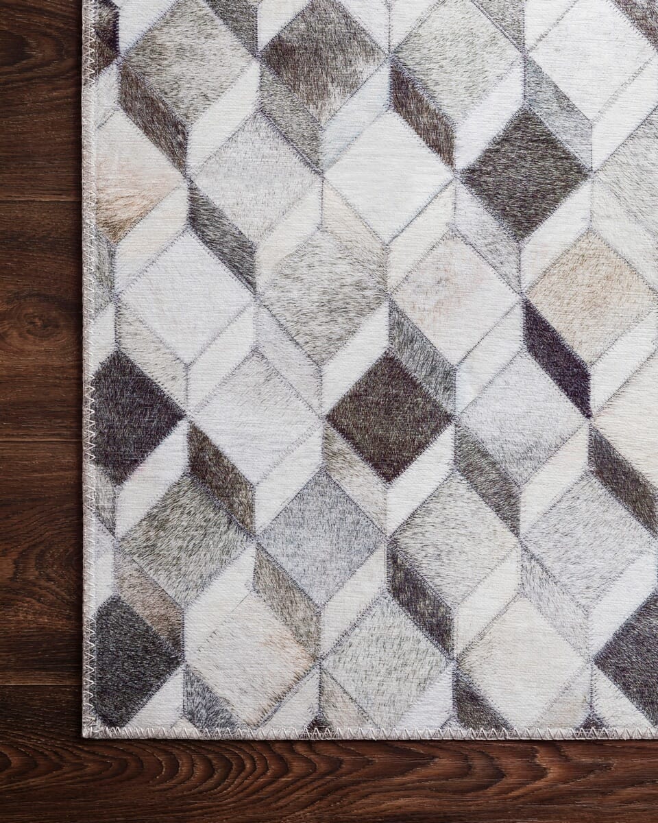 Loloi Maddox Mad-02 Grey / Mocha Geometric Area Rug