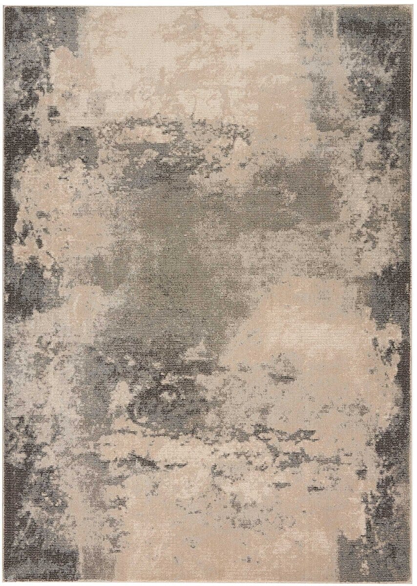 Nourison Maxell Mae13 Ivory / Grey Organic / Abstract Area Rug