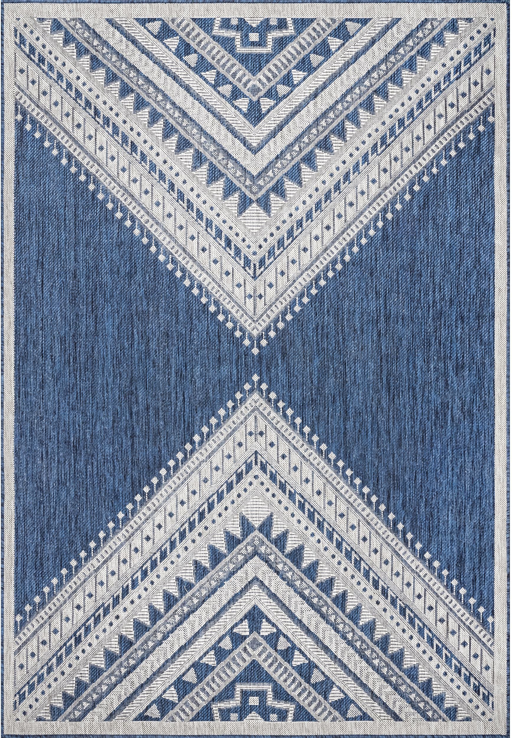 Nuloom Landry Aztec Nla1789B Blue Area Rug